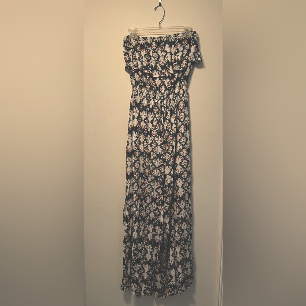 Boho strapless romper